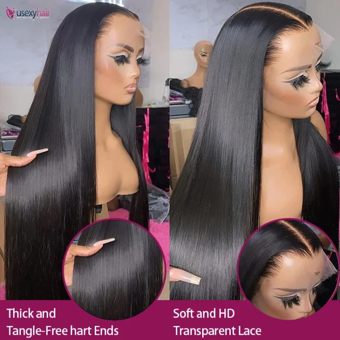 Perruques de cheveux humains dentelle HD – Image 4